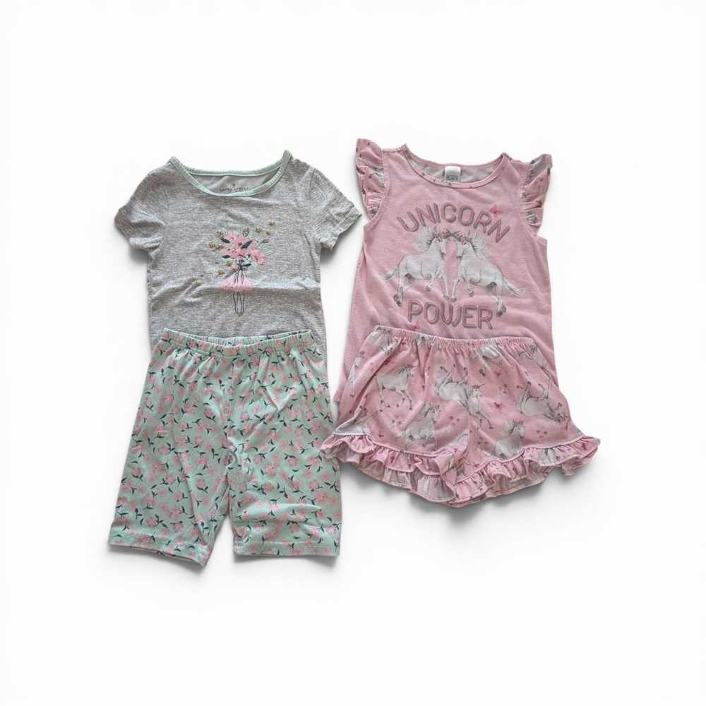 Set of 2 Girl Pajama Sets size 6 Laura Ashley- Children’s Place